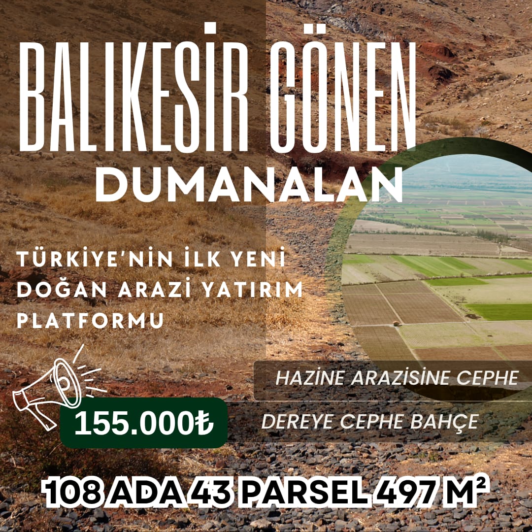 BALIKESİR DUMANALAN 497 M2